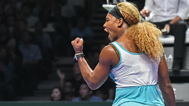 Cette fois, Serena n'a laissé aucune chance à Halep pour s'offrir le triplé