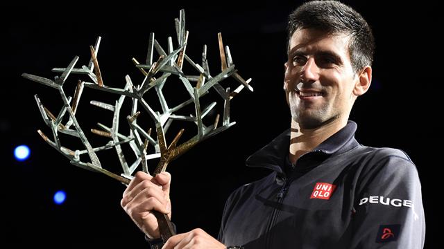 600e victoire, 20e Masters 1000, record de titres à Bercy... Djokovic a affolé les compteurs