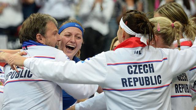 Kvitova offre à la République tchèque sa troisième victoire en quatre ans