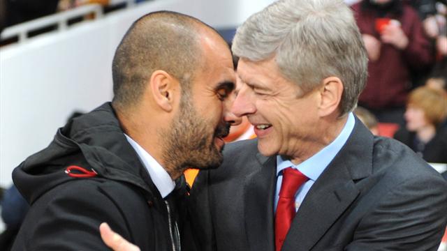 Guardiola fait l'éloge de Wenger : "Rester si longtemps dans un club prouve que vous êtes bon" Guardiola fait l'éloge de Wenger : "Rester si longtemps dans un club prouve que vous êtes bon"