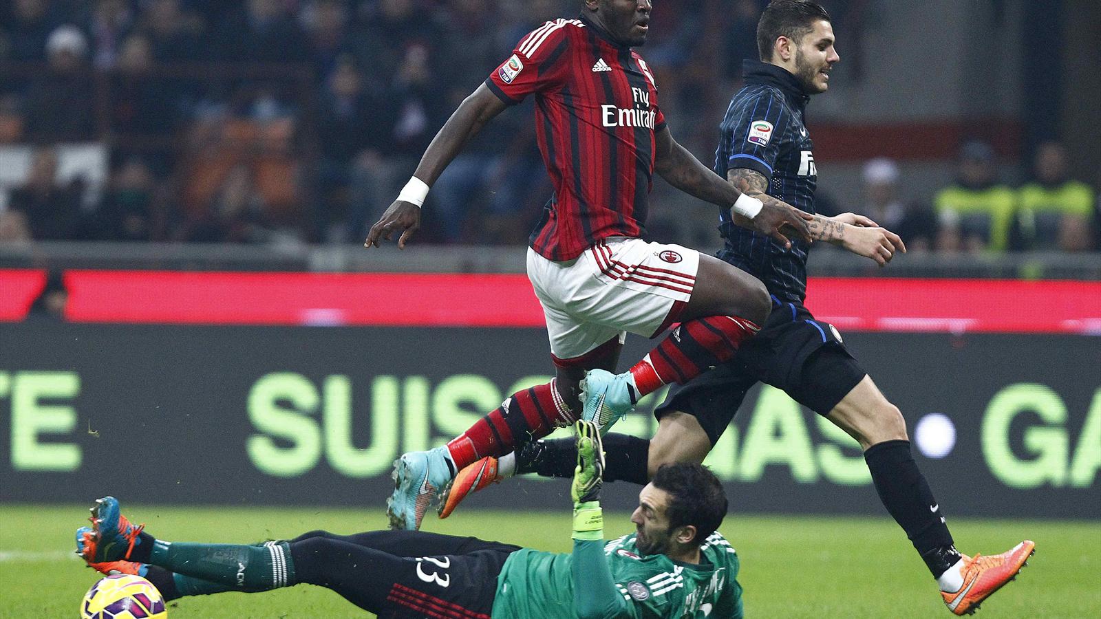 AC Milan Inter Milan en direct 23 novembre 2014 Eurosport