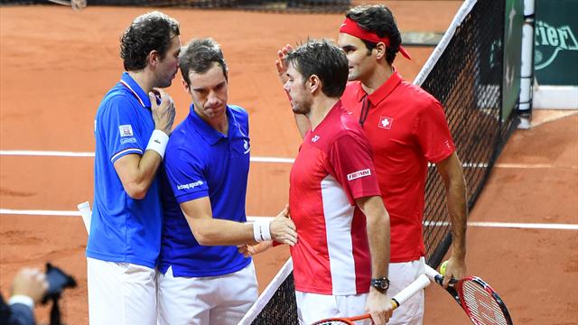 Entre les Bleus et Wawrinka, l'explication finale a tourné à l'altercation