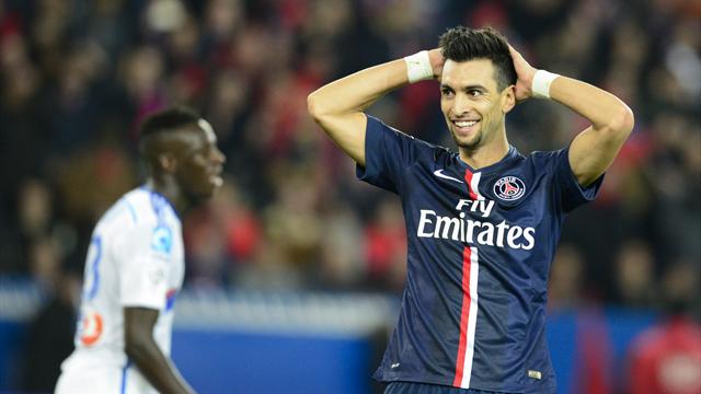 Javier Pastore joueur du mois de novembre