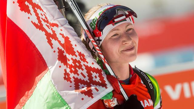 Дальмайер выиграла масс-старт, Домрачева взяла большой Хрустальный глобус