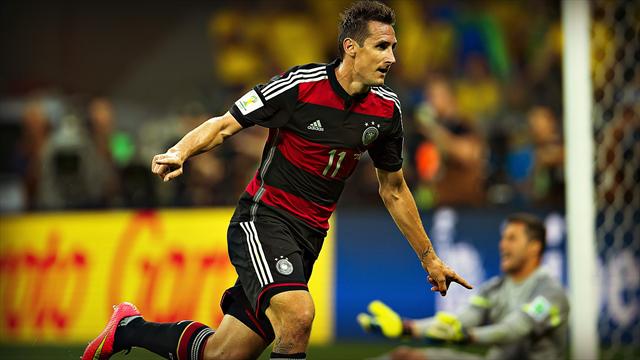 Meilleur buteur de l'histoire de la Coupe du monde, Klose met fin à sa carrière