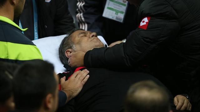 PTT 1. Lig maçında üzücü olay