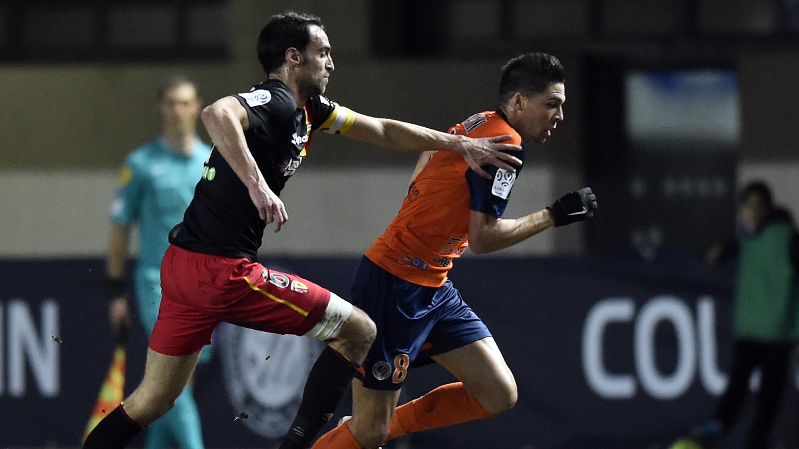 Montpellier Hérault RC Lens en direct 13 décembre 2014 Eurosport