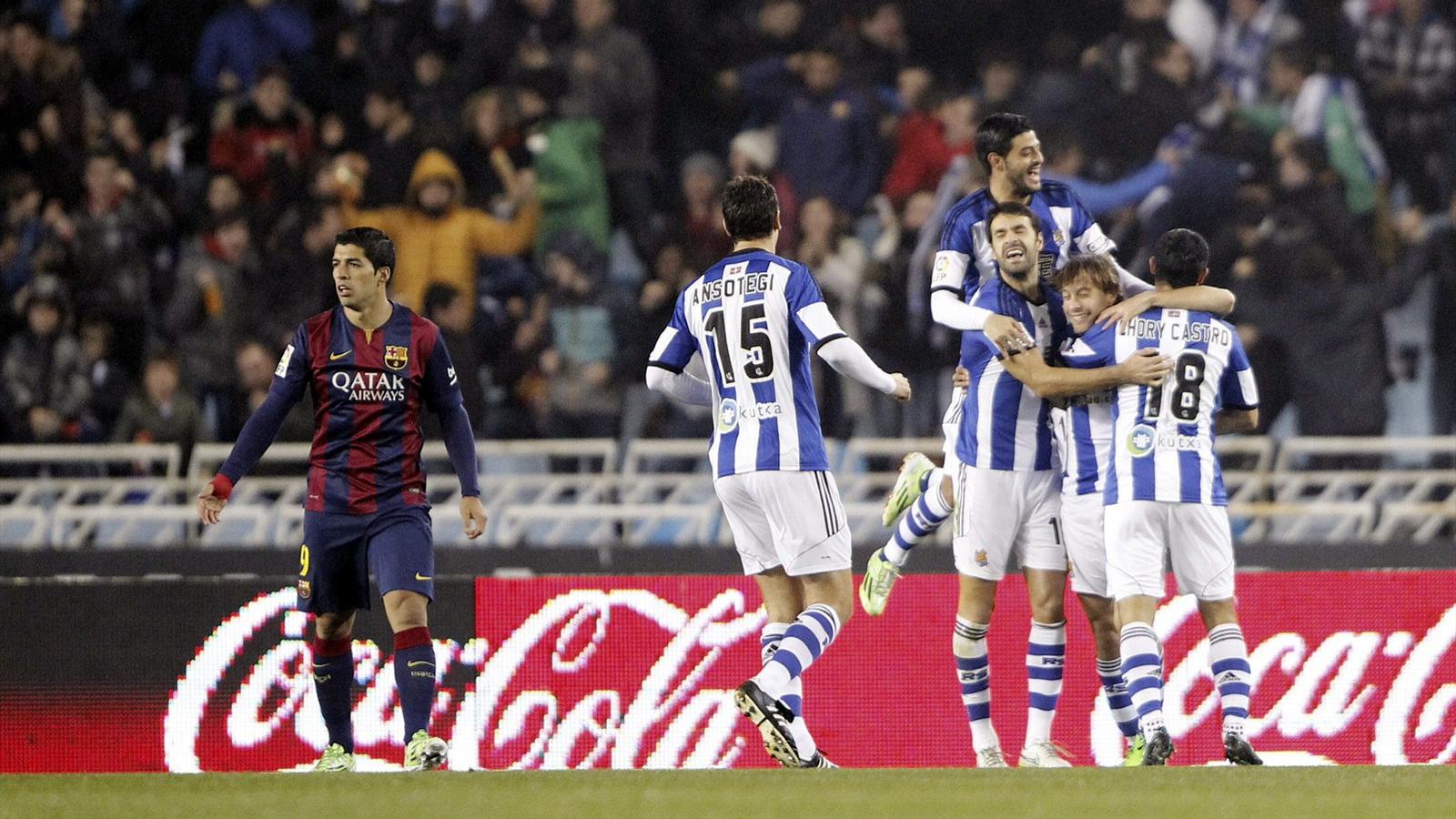 La Liga Real Sociedad 10 Barcelona İspanya Ligi 20142015 Futbol Eurosport La Liga Real Sociedad 10 Barcelona İspanya Ligi 20142015 Futbol Eurosport