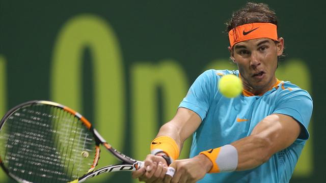 Pour Nadal, l'année commence par un gros gadin