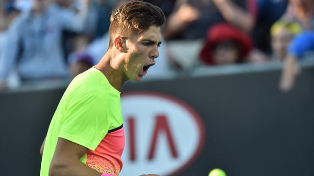 Le premier exploit est pour Kokkinakis, tombeur de Gulbis