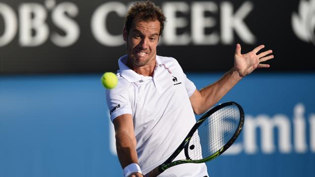 Gasquet lâche prise à son tour, Simon reste le seul Tricolore en lice