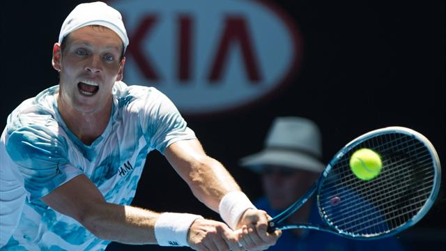 Pour Berdych, c'est toujours net et sans bavure