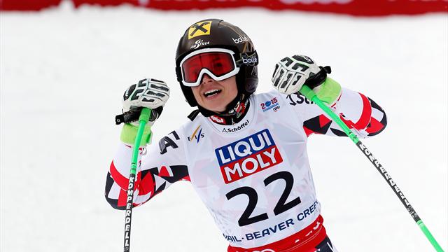 Après l'or olympique, Fenninger devient la reine mondiale du Super-G