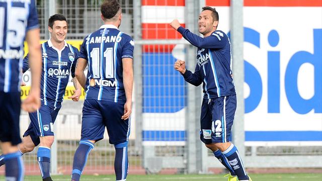 Il Frosinone passa a Catania, Manita del Pescara