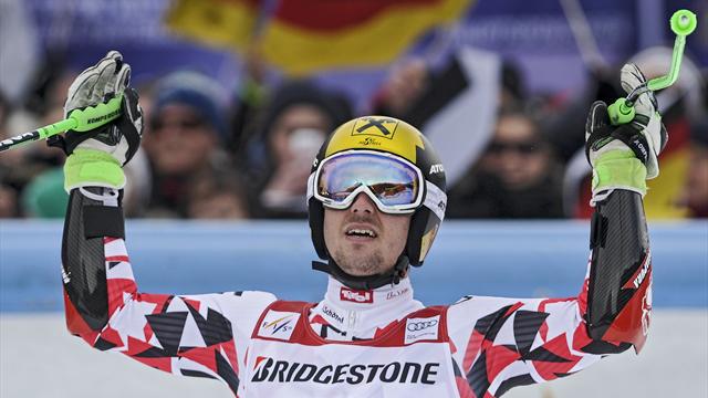 3"28 : l'écart monstrueux entre Hirscher et son dauphin Neureuther 3"28 : l'écart monstrueux entre Hirscher et son dauphin Neureuther