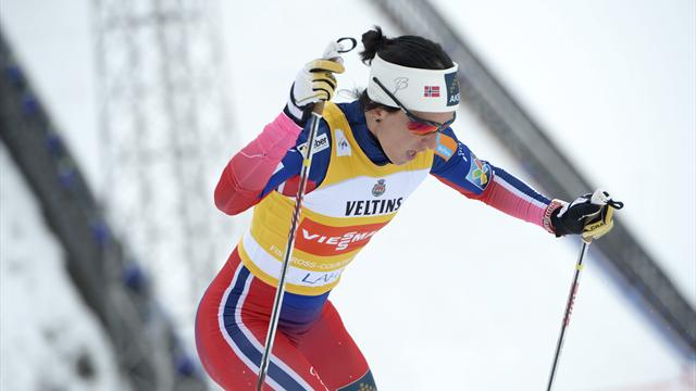 Première course de retour et première victoire pour Bjoergen