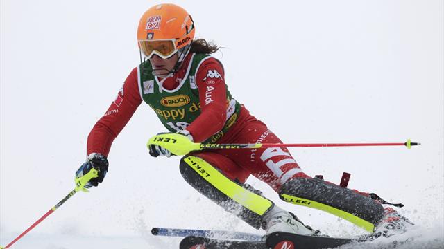 Senza Shiffrin, lo slalom di Åre va alla slovacca Vlhova