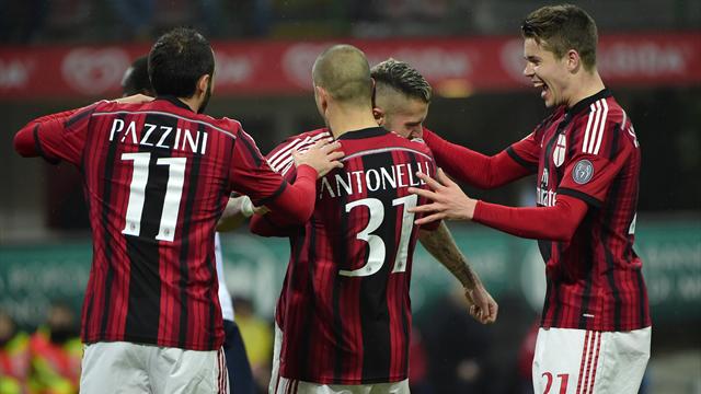 Un doublé de Ménez et un but de Mexès : l'AC Milan remercie ses "Francese"