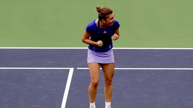 Halep s'est accrochée et elle a eu raison