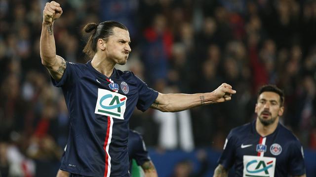 PSG-Saint Etienne: Un increíble Ibra mete al PSG en la final (4-1)