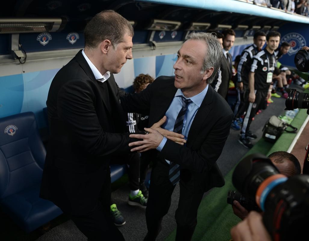 Slaven Bilic ve Önder Özen Kasımpaşa - Beşiktaş
