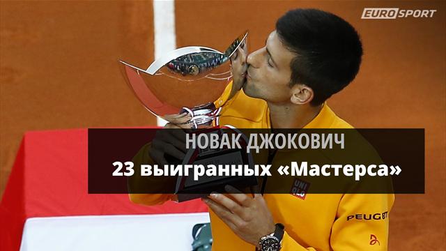 Джокович обыграл Бердыха и догнал Федерера по выигранным «Мастерсам»