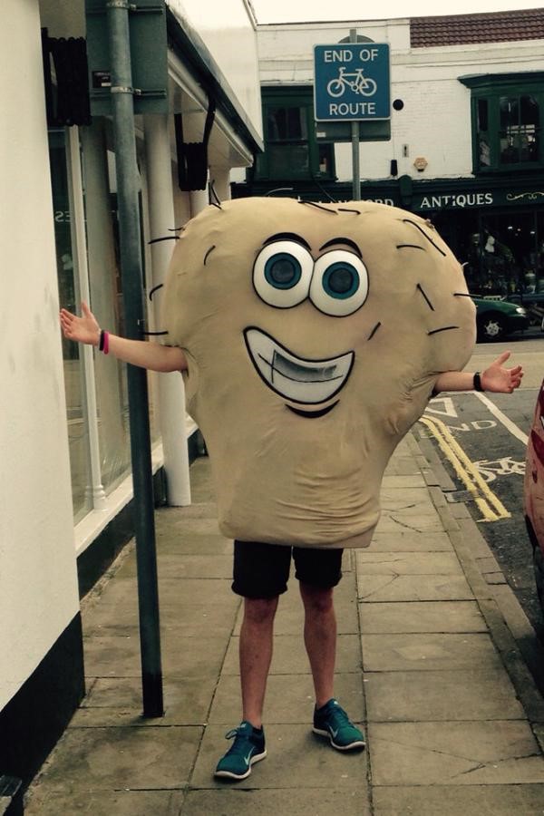 Лондонский марафон: костюмы 