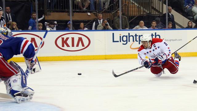 Playoff NHL – Super Ovechkin non basta, i Rangers pareggiano la serie