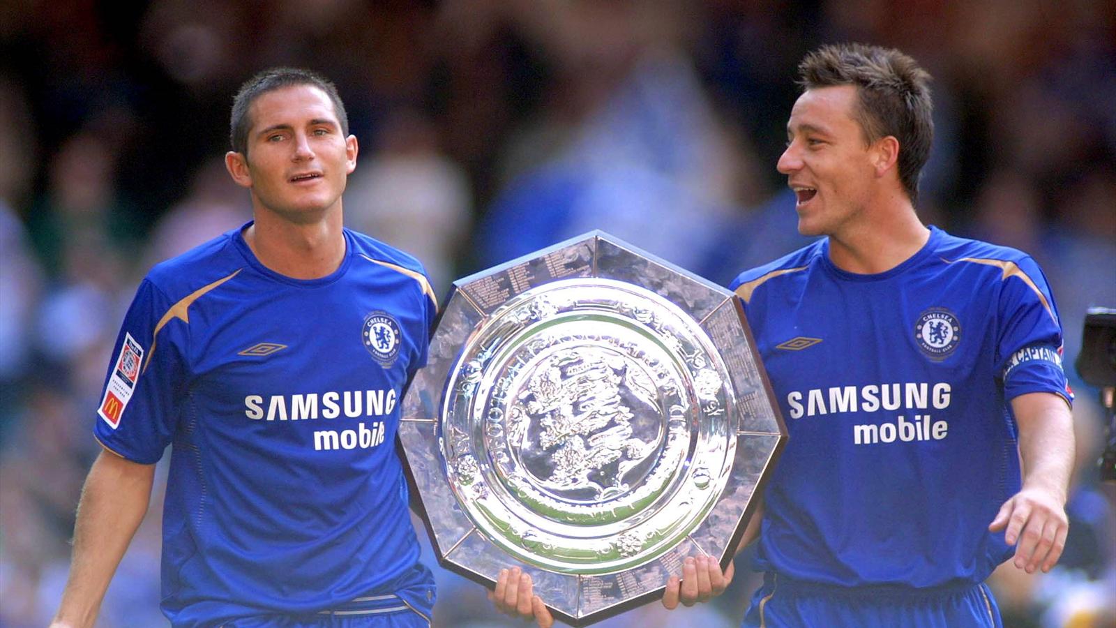 Фрэнк Лэмпард и Джон Терри, «Челси», Суперкубок Англии – 2005 год