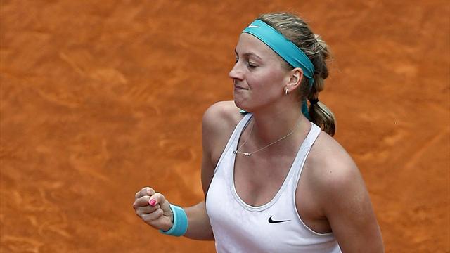 Madrid'de Serena'ya Kvitová'dan soğuk duş