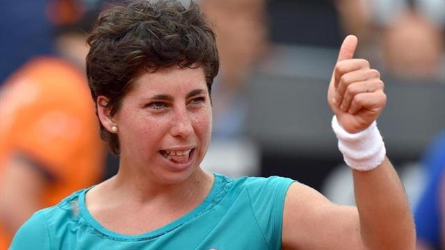 Carla Suárez, partidazo y a la final
