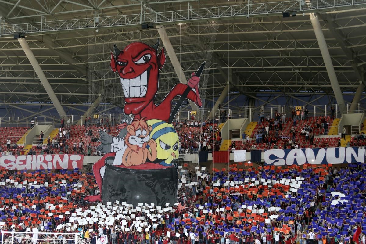 Mersin İdmanyurdu - Fenerbahçe koreografi