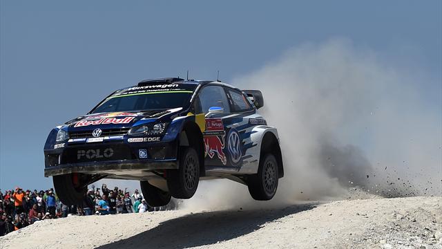 Latvala met le feu, Ogier à la peine