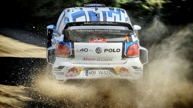Ogier a cravaché pour revenir sur les talons de Latvala