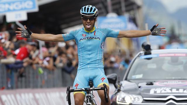 Fabio Aru cracks as Astana team-mate Mikel Landa doubles up