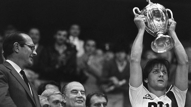 Un doublé de Platini n'avait pas suffi : en 1982, le PSG était venu à bout des Verts Un doublé de Platini n'avait pas suffi : en 1982, le PSG était venu à bout des Verts