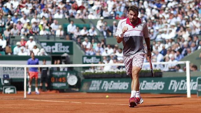 Impressionnant de maîtrise, Wawrinka s'offre Federer