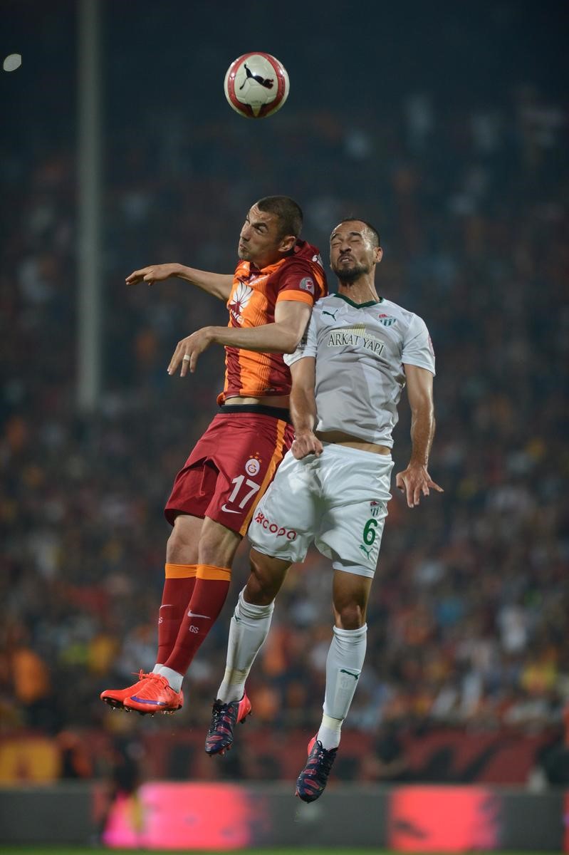 Burak Yılmaz ve Şamil Galatasaray - Bursaspor