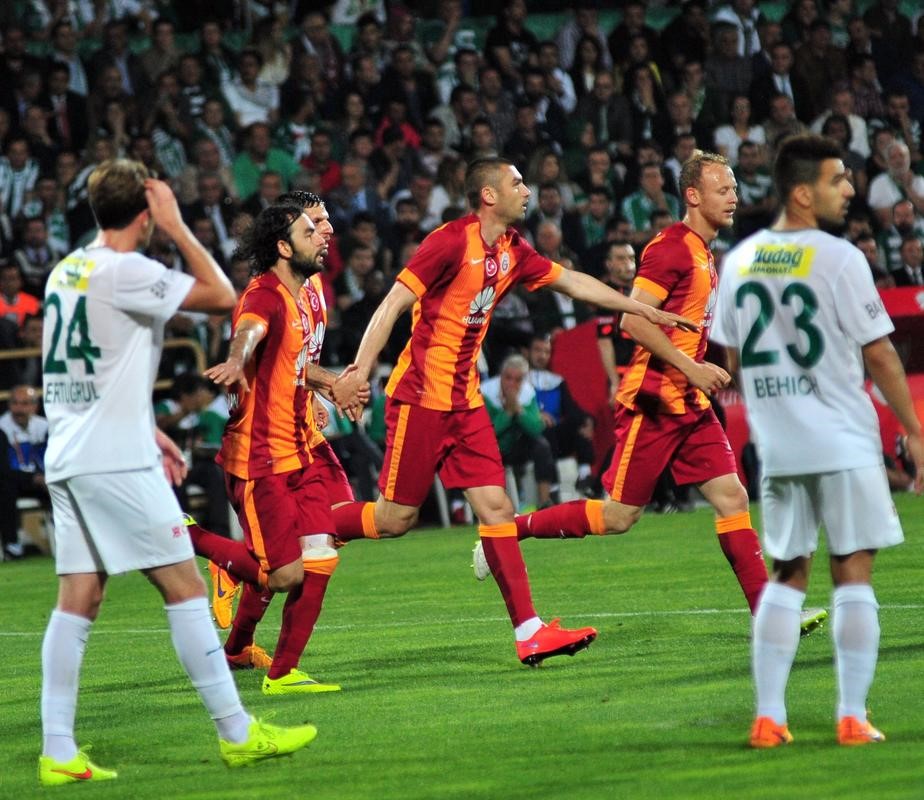 Galatasaray - Bursaspor Burak Yılmaz Semih Kaya Selçuk İnan