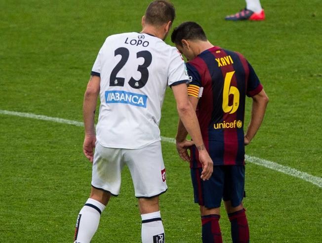 Lopo, Xavi, Barcelona - Deportivo (MD)