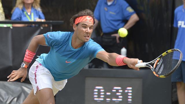Nadal yarı final yolunda Tomic'i devirdi