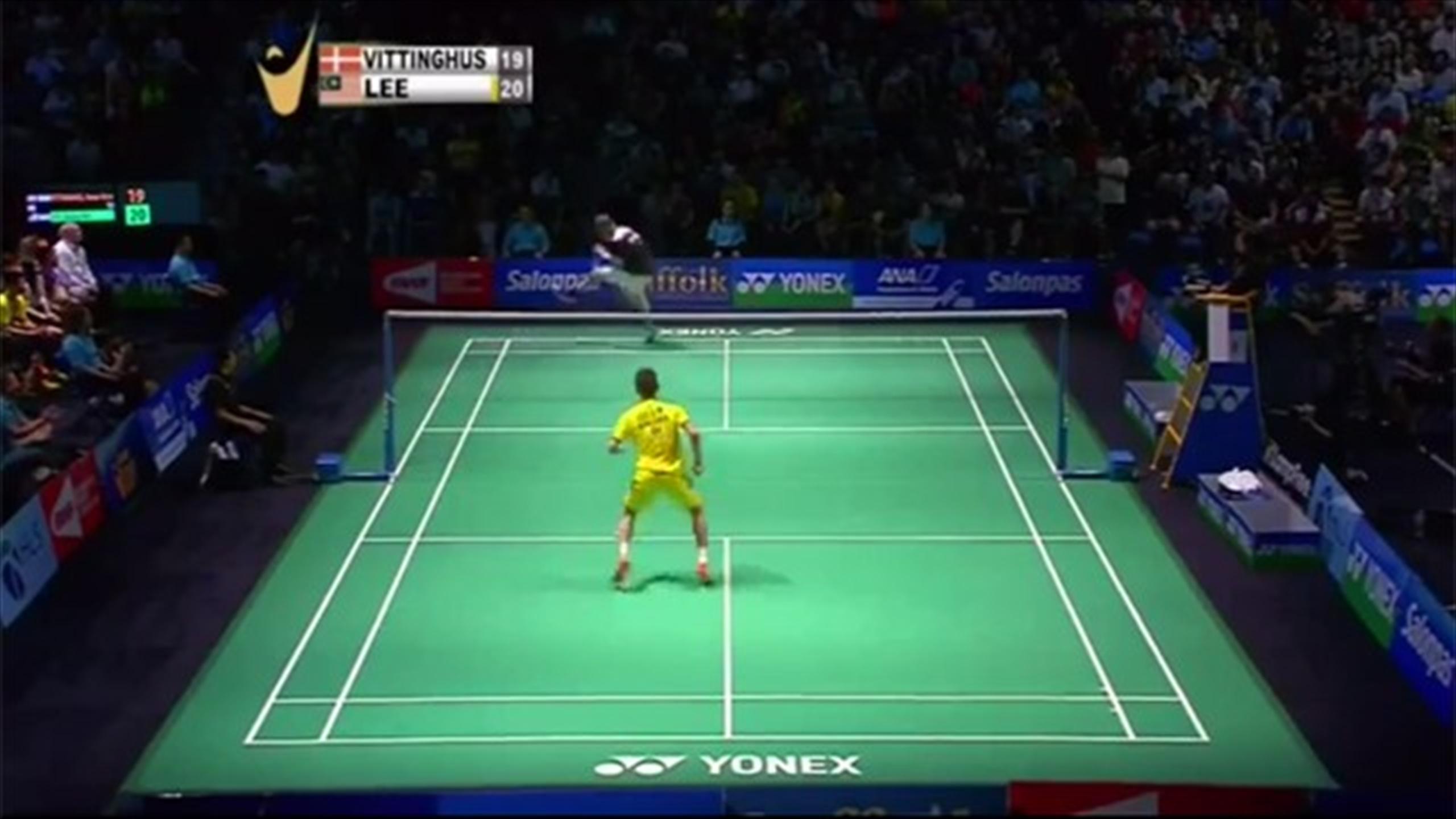 This might just be the greatest badminton point of all time Eurosport