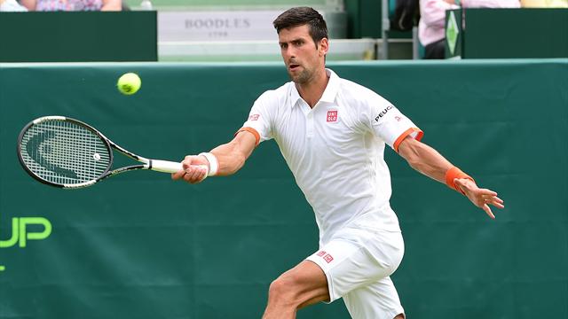 Novak Djokovic suffers shock straight-sets defeat to teenager in Wimbledon warm-up