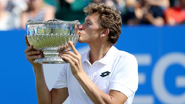 Istomin'e ilk kupa geldi