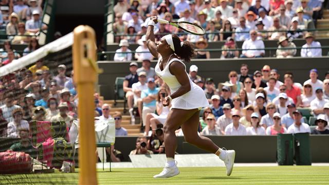 Serena déjà dans le vif du sujet