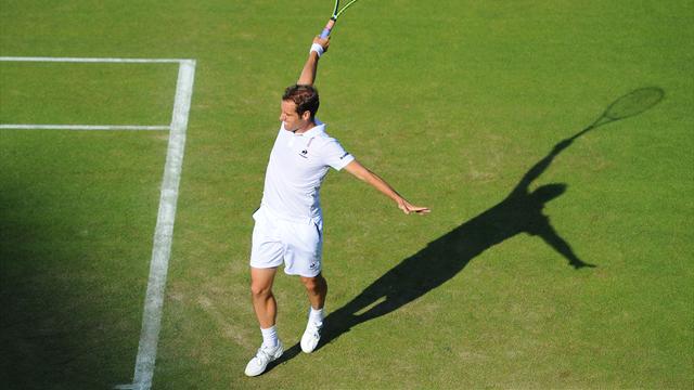 Gasquet n'a pas eu le temps de souffrir de la chaleur
