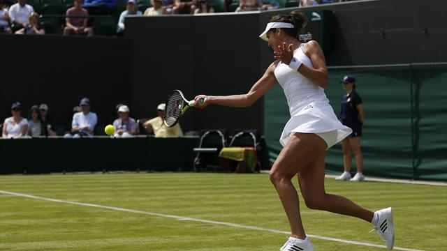 Ivanovic, Wimbledon resta tabù: passa la Mattek-Sands