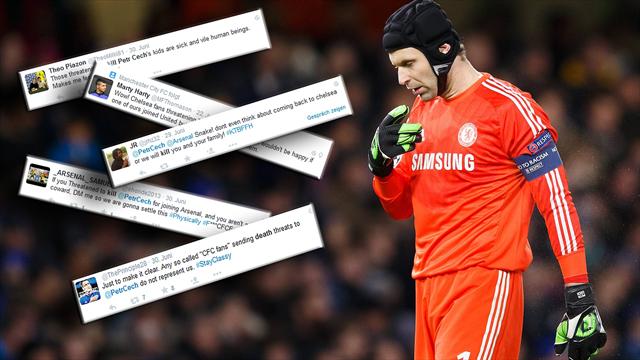 Petr Cech reagiert auf schockierende Drohungen