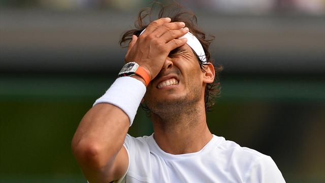 Impuissant et loin de son meilleur niveau, Nadal n'aura passé qu'un petit tour à Wimbledon