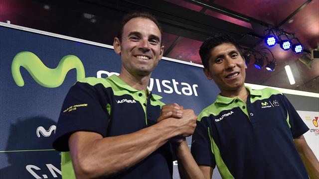"Le leader, c'est Valverde et Quintana son équipier... comme souvent" "Le leader, c'est Valverde et Quintana son équipier... comme souvent"